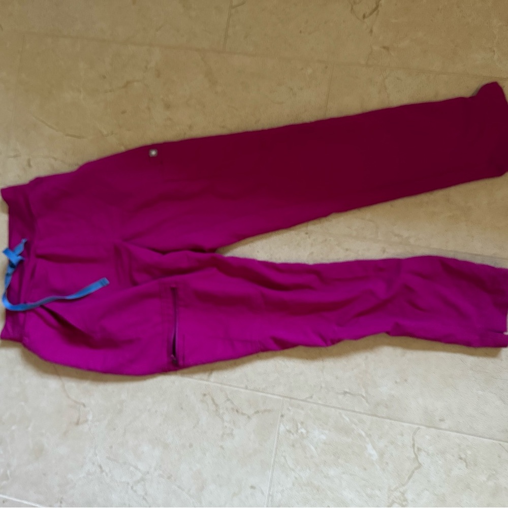 Figs Yola Scrub Pants Xxsp Raspberry Sorbet - image 4